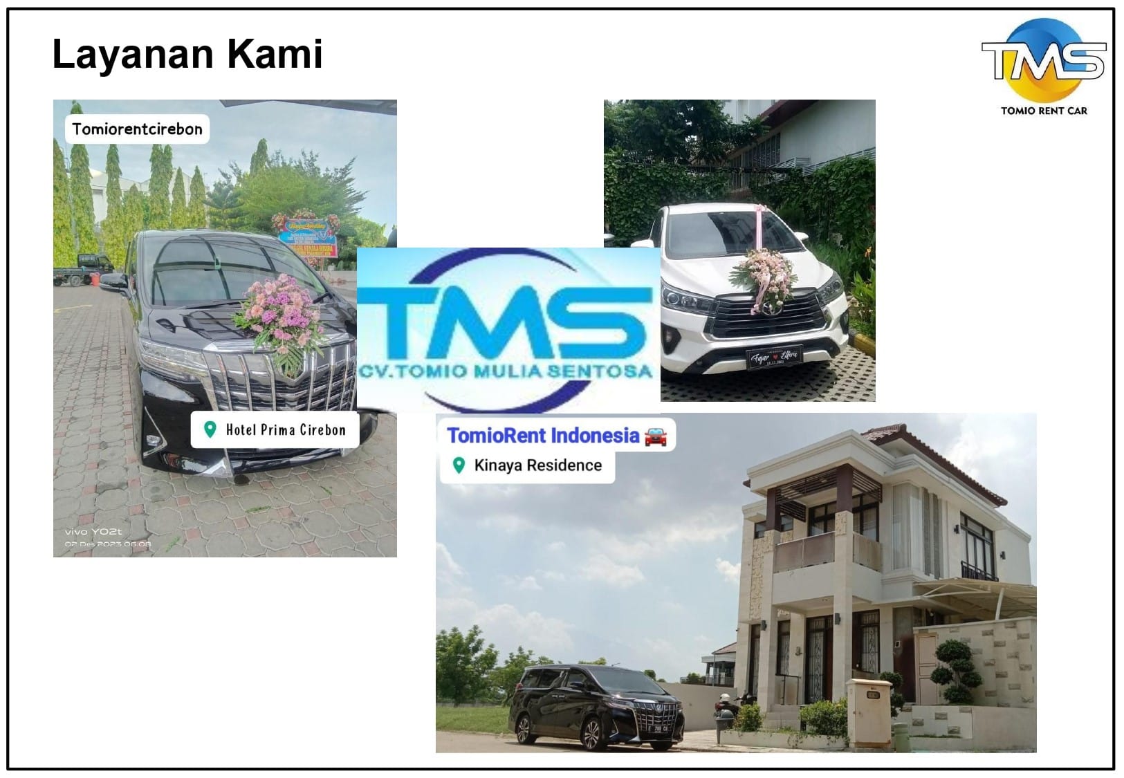 sewa mobil pengantin atau mobil untuk pernikahan di kota cirebon