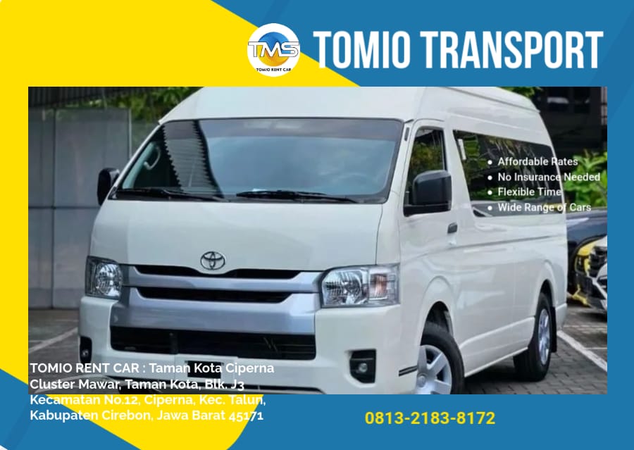 rental mobil hiace jogja dan cirebon